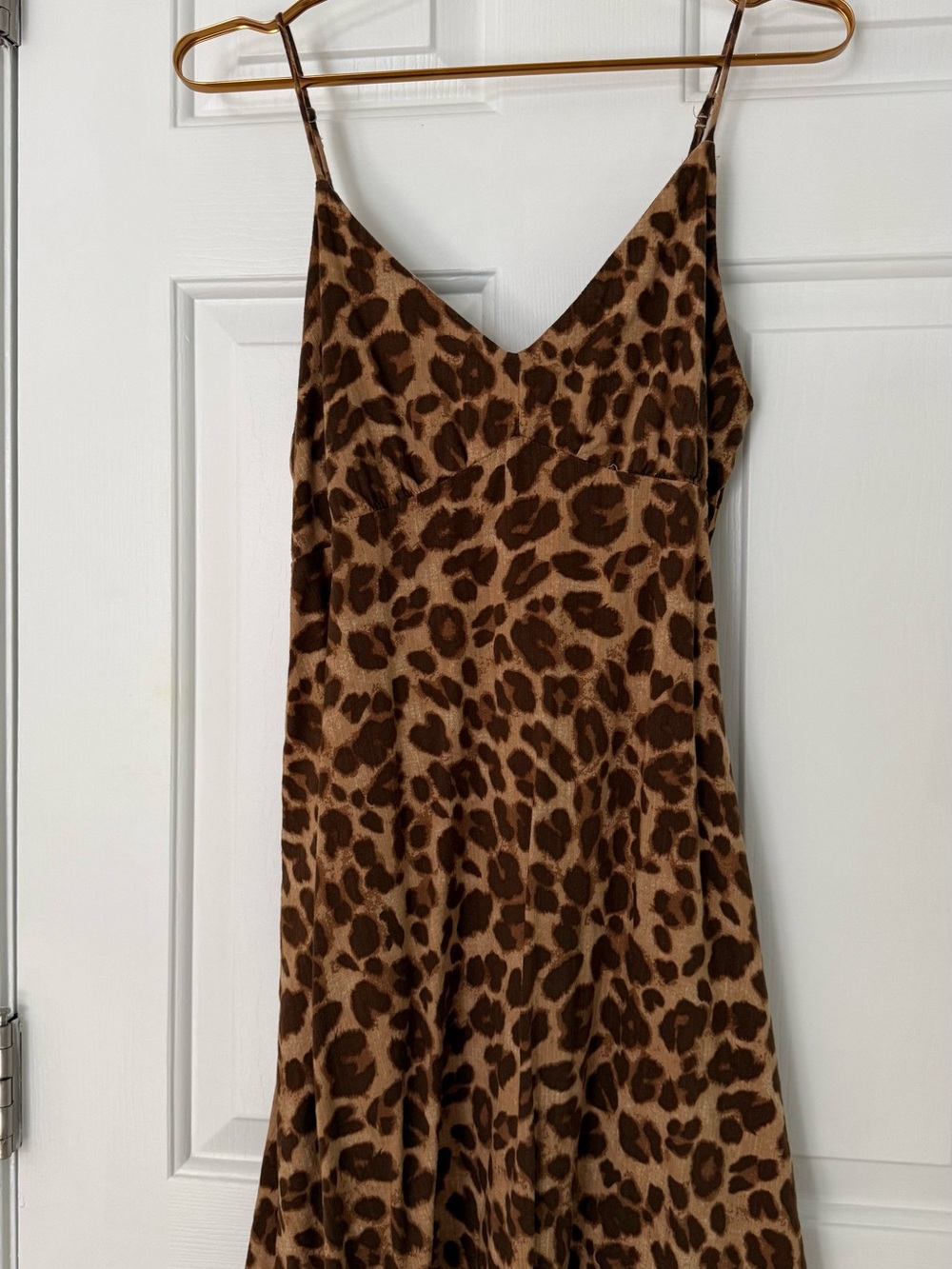 Abound Brown Leopard Print Mini Dress